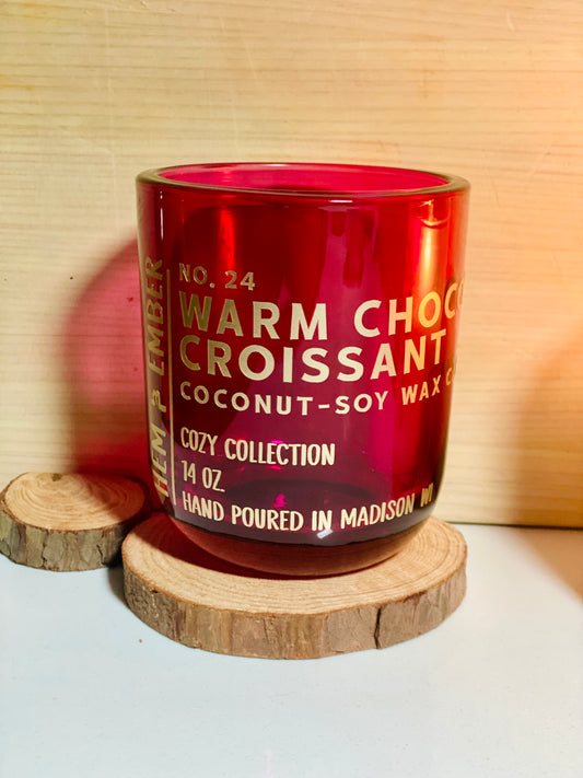 No. 24 | Warm Chocolate Croissant Coconut-Soy Wax Candle
