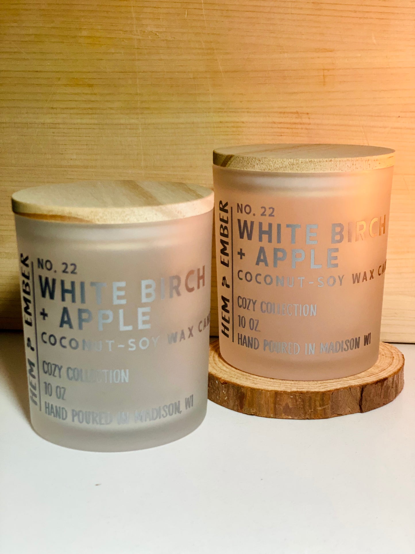 No. 22 | White Birch + Apple Coconut-Soy Wax Candle