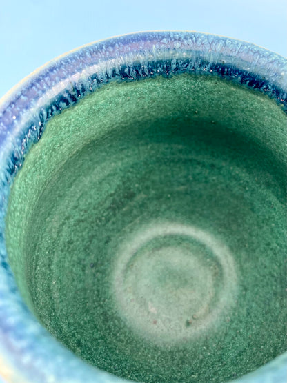 Blue/Green Mini Cup