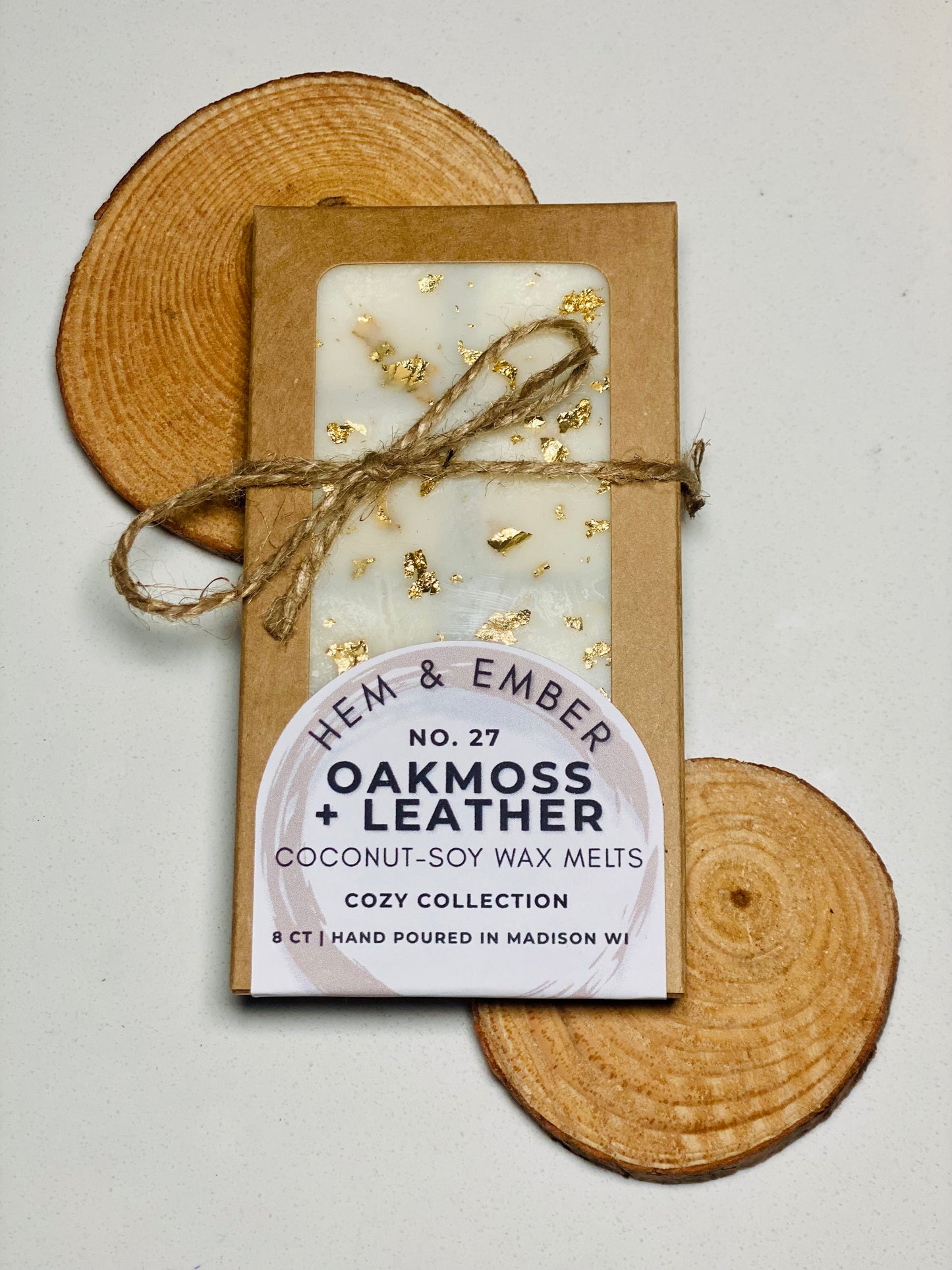 No. 27 | Oakmoss + Leather Coconut-Soy Wax Candle
