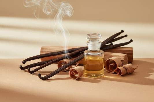 vanilla and sandalwood